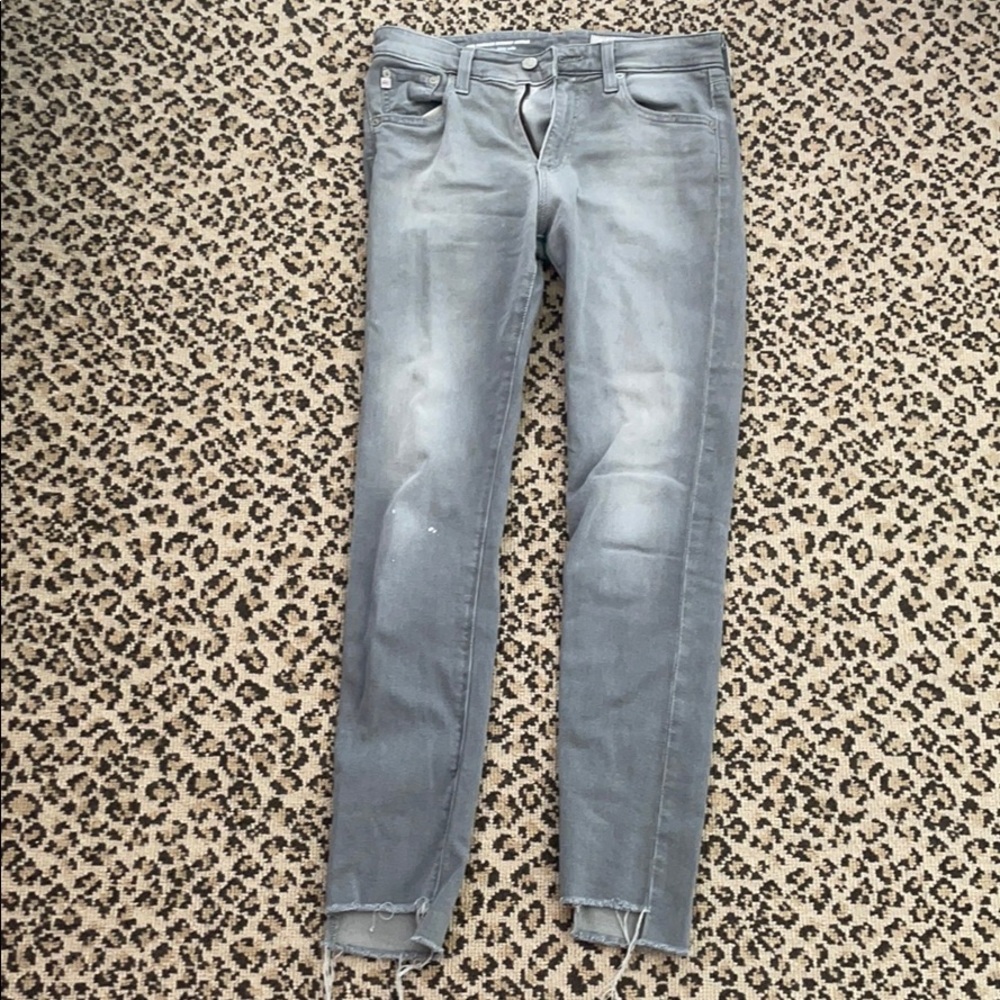 Ag grey skinny jeans